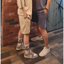 남자반바지 피그먼트 워싱 헤비쭈리 여성반바지 커플 반바지