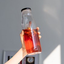 보틀웍스 1L 대용량 친환경 트라이탄 보틀 물병, 보틀+커버백 블랙(20%)