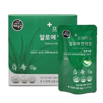지구마을 장건강 면역력 증진 프리미엄 알로에 면역겔, 4박스, 60ml, 14개입