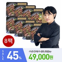 초특가 김현숙 LA갈비 8팩(400g8팩) 총3.2kg, 8개, 400g