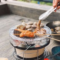 일본식 규카츠화로 숯불 미니 화로 규카츠 야끼니꾸, D, 1개