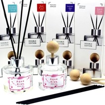 PGM1*^몰HT 올레비엔 퍼퓸 디퓨저 더블에션 120ml x 2ea 5종 차량용 자동차방향제 향기 용방향제 퓨져^*1췤pgm, *^^옵션*^아쿠아키스 014653
