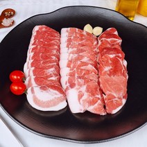 정육1번가 국내산 돼지 뒷고기모듬 특수부위 꽃살 덜미살 볼살 600g 내외