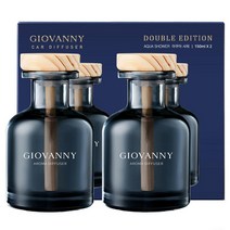 지오바니 차량용 디퓨저 아쿠아샤워 150ml 2개, 1개
