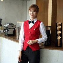 작업복 바텐더상의 맟춤제작 남성 베스트 조끼 호텔 KTV 카운터 커피숍 서빙 생 민소매 나시 카고 가을 1355763668