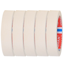 디파워샵 단색 종이 마스킹 테이프 40mm x 20m, 아이보리, 5개