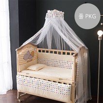 [쁘띠라뺑]도모 아기침대 M 풀세트 바우스타, 단품