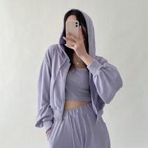 와이샵 / 세트가격 - 후드집업 나시 와이드팬츠 코디세트