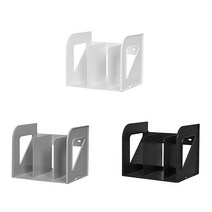 시스맥스 EL 3단 책꽂이 손잡이형 3칸, 화이트