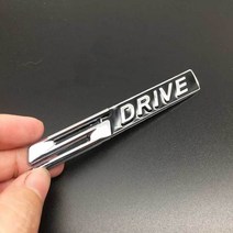 자동차 메탈스티커자동차 스타일링 금속 X 드라이브 E S 로고 사이드 펜더 후면 트렁크 스티커 BMW F10, 02 2