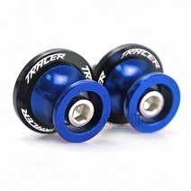 오토바이 후크볼트 바이크 스윙암볼트 추적기 swingarm spools m6 스탠드 나사 cnc 알루미늄 액세서리 yamaha tracer7 tracer9 900 700 7 9, 파란색