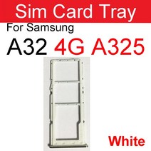 휴대폰케이블 케이블선 c타입 마이크로5핀 25핀 Sim 카드 삼성 A12 A125 A125F A125M A125N A32 4G A325 A325F A325M 5G A326B A32, 08 A32 4G A325 White