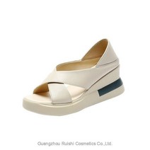 Yuu 플랫폼샌들 7cm (2색)여성슬리퍼 발편한웨지힐