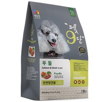 목우촌 전연령용 오리 펫9단 푸들 전용사료, 1개, 72kg