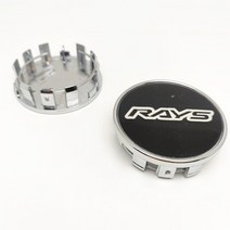 휠캡 휠센터 캡 허브 4 개 54mm 작업 광선 포함 볼크 레이싱카 스타일링 림 커버 엠블럼 배지, 14 O