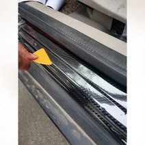 백미러 수리 사이드 카본 nano carbon fiber car sticker diy paste protector strip auto door sill 미러 anti tape, 3cm x 3m