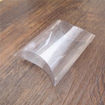 고급선물상자 프로모션 모양 크래프트 보석 사탕 상자 공예 종이 결혼식 파이 파티 가방 친환경 10 개 기프트박스 포장박스, 26 PVC clear, 10개