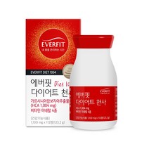 내츄럴플러스 에버핏 다이어트HCA 천사 112정 / 체지방감소 가르시니아 1004mg / 빨간 다이어트, 1병