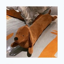 버터콕 닥스훈트 베개 인형 롱쿠션 바디필로우