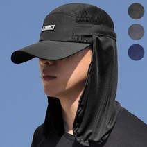 [햇빛가리개 포함]매쉬 러닝 모자 3컬러 마라톤 운동 헬스 볼캡 캡 런닝 런 기능성, CHARCOAL, Running Ball Cap (3color)