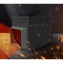사육장 온풍기 농장 농업 열풍기 난방기 하우스, 10kW 220V + 20m 윈드 벨트(스텐)