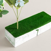 기타 바보사랑[플라워트리]그린직사각스티로폼(고강도) 30x10cm 조화 DIY FDIYFT