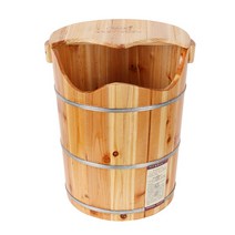 자쿠지 족욕기 발 마사지기 반신욕기 히노끼 욕조, 30cm 일반형