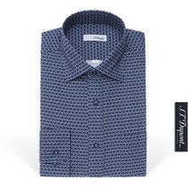 듀퐁(셔츠/타이) [듀퐁]남성 기하학 패턴 긴소매셔츠 2FM11LS120SNY