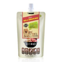 고양이 습식사료 헬시브로스 소고기+황태, 70개입, 180ml