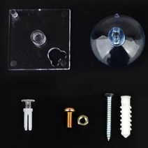 페그보 타공판 설치 부속품 벽걸이선반 수납보드 소품, 연결용 리벳 8P