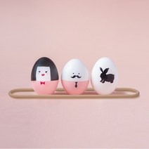 오가닉랩 에그스탠드 계란받침대 실용적인 주방 인테리어 소품, 크림베이지