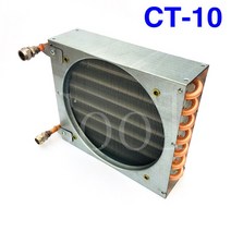 Welder cooling circulating water tank radiator CT-10 chiller copper row Zhengte condenser repair, [01] CT-10