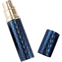 향수 공병 퍼퓸팟 휴대용 미니 여행 DIY 향수 분무기 리필 원터치 5ml 12종, Diamond-사파이어