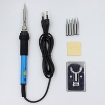 스테인드글라스 거실 침실 단스탠드조명온도 조절기 전기 납땜 인두 납땜 도구, 60w, 패키지 2, 우리를