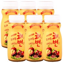하나메디 유쾌통쾌 내안의변신-쾌변과채음료, 6병, 100ml