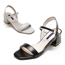 [AK PLAZA] [세라]SAERA S21S007 샌들 블랙 화이트 5CM