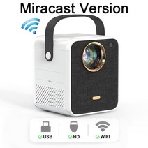 휴대용 빔프로젝터 캠핑 4k ZDSSY-P350L LED 미니 프로젝터 Heyup 4000 루멘 최대 지원 1080P Wifi 비디오 비머 풀 HD 스마트 홈 시어터, [01] Miracast Version, [03] AU 플매트 카펫 러그