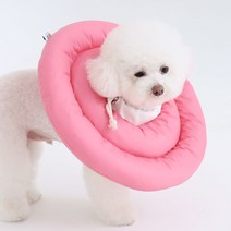 두유레디 강아지 넥카라 고양이 겸용 방수, 핑크, 시즌2