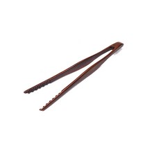 옻칠 슬림 집게-카페 뷔페 업소용 가정용 서빙 나눔 나무집게, 아동집게 (192mm)