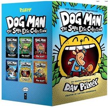 Dog Man 1-6 Boxed Set:The Supa Epic Collection: From the Creator of Captain Underpants, Scholastic