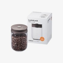 락앤락 진공 커피통 원두보관통 용기 차 시리얼 견과류 곡물 보관, 1L