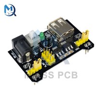 MB102 브레드 보드 실험 830 솔더리스 PCB 포인트 구멍 범용 미니 Protoboard 케이블 전원 USB 버스 테스트, 03 Breadboard power