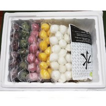 허생떡방 오색송편 택배세트_보자기포함 5kg, 단품