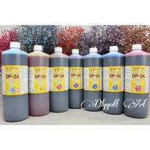들꽃아트 안개보존액 1리터 1개 46색 / 프리저브드 용액 드라이플라워 보존화 염색약, 13.바이올렛