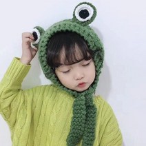 아이원더 큐트 애니멀 폼폼 니트귀도리 아동귀마개