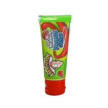 Common Classic Candy Company Warhead Squeeze Double Drops Spray Bulk Sizes 스티커와 함께 제공됩니다 스프레이 종류 6팩, 수박 짜기_단일 튜브