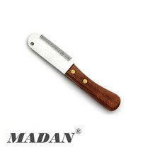 마단 스트리핑나이프 Stripping Knife 죽은털정리 털정리 언더코트제거, 클레식 스타일 M624 40날 파인