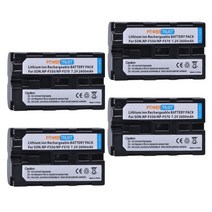 대용량 NP-F550 NP-F570 NP-F530 NP-F330 소니 CCD-RV200 CCD-SC5 CCD-SC6 CCD-SC55 CCD-SC65 CCD-TRV66 CC, 01 4x Batteries