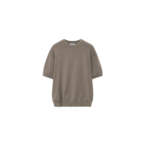 더니트컴퍼니 THEKNITCOMPANY 코튼 캐시미어 크루넥 니트 [모카] 매장정품