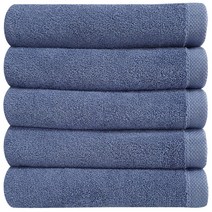다주타올 뉴 심플 무지 수건 150g 30수 면사, 진블루, 4개